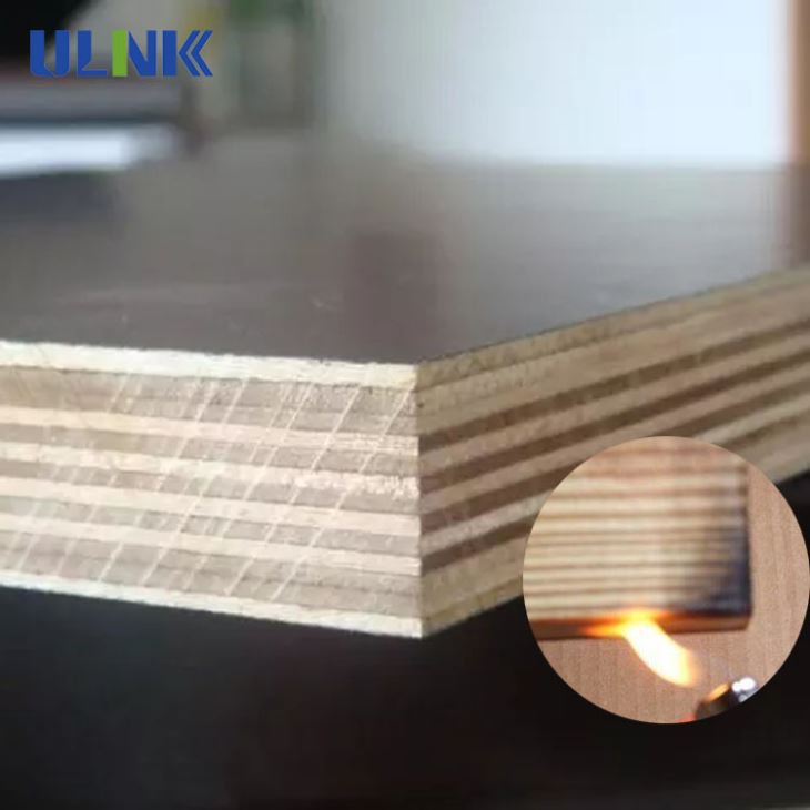 4x8 Fire Resistant Brown Film Faced Plywood