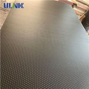 Hexagonal Anti-slip Film Faced Plywood For Concrete Formwork