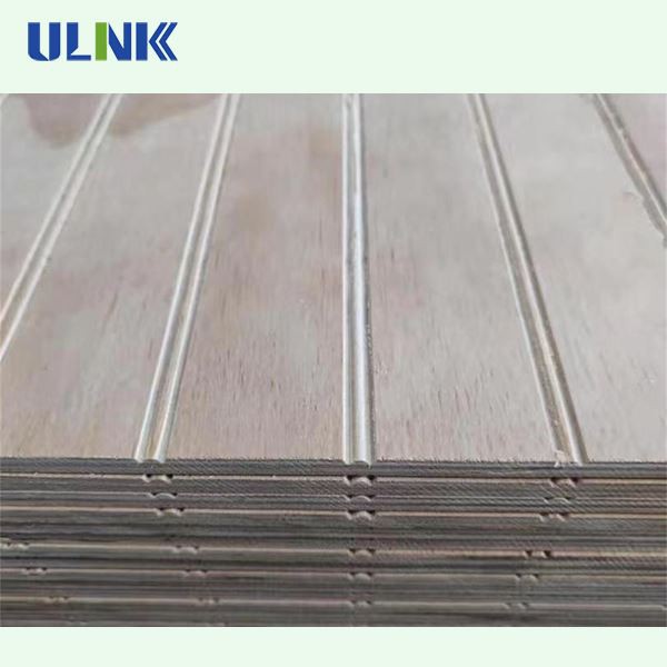 W Type Grooved Plywood