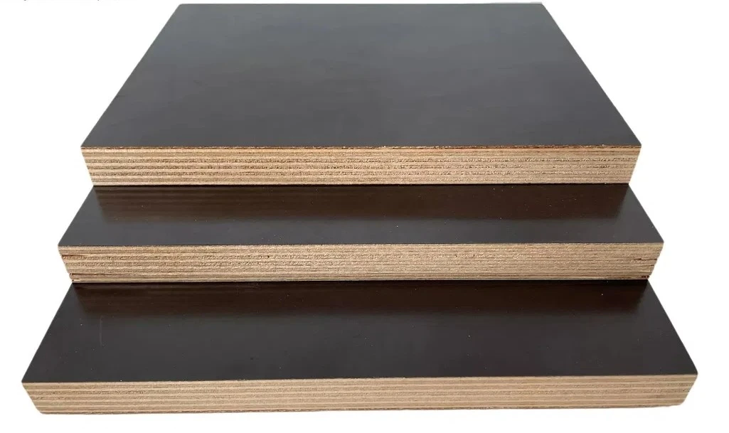 black plywood